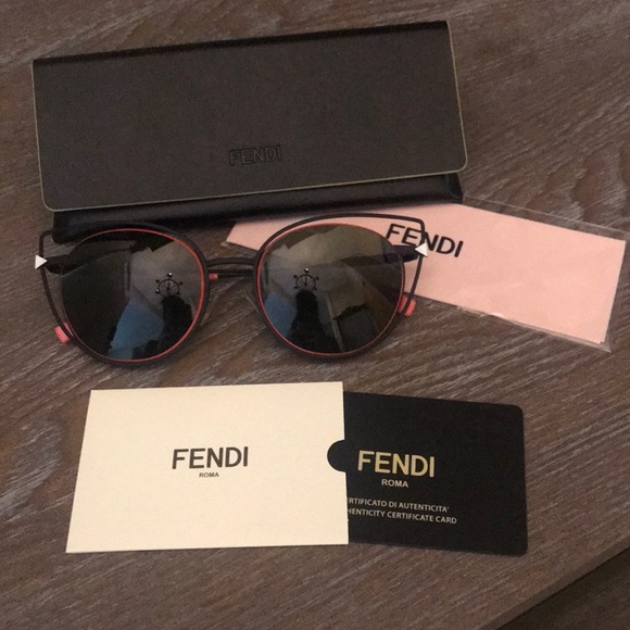 Fendi Cat Eye Sunglasses (FF 0176/S 003DN) main image 4